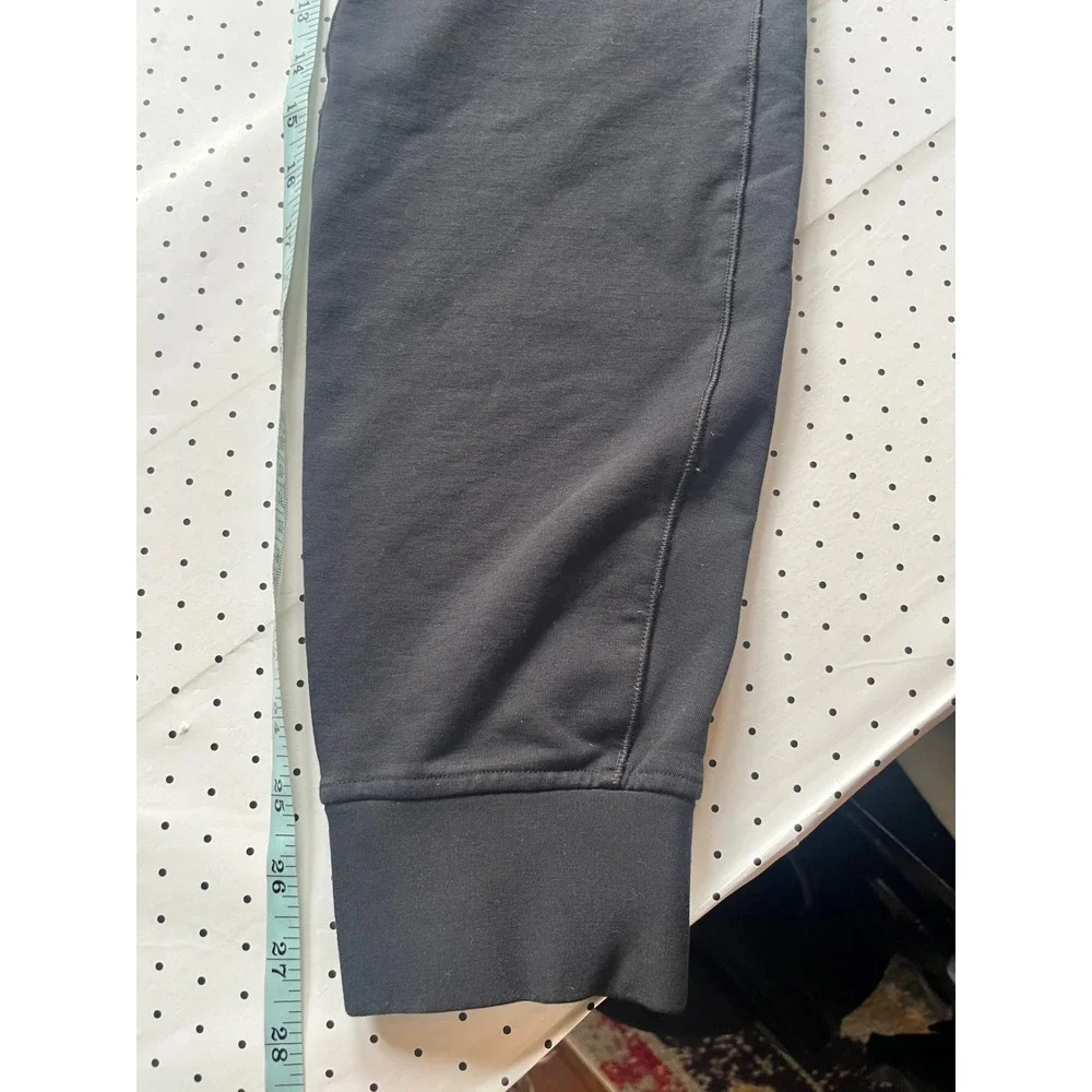 Lululemon Scuba High-Rise Jogger Black Cotton Blend Fleece Sweatpants Size 6